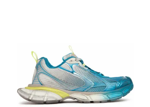 Balenciaga 3XL Toe Spray Sneakers Blue