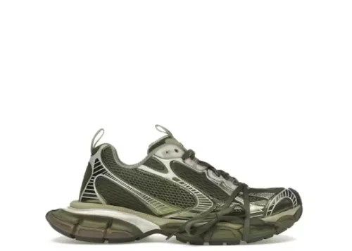 Balenciaga 3XL Dark Green Light Beige