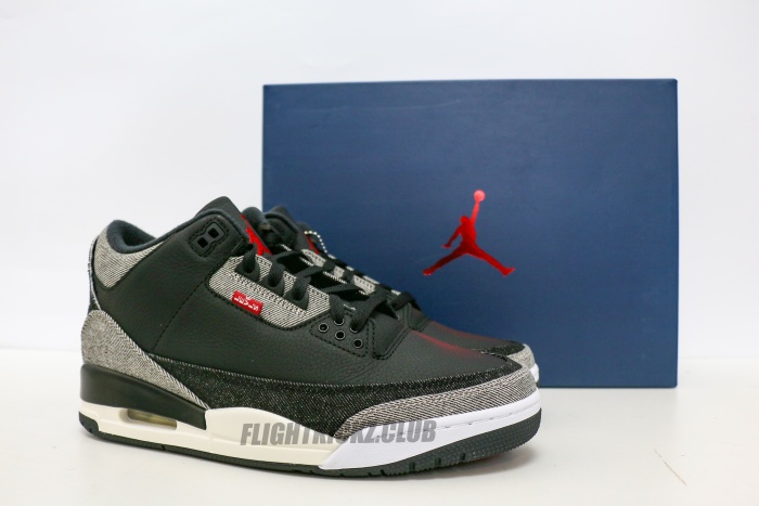 Jordan 3 Retro Levi’s Black