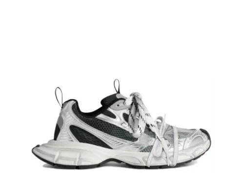 Balenciaga 3XL Worn-Out Gradient Black Silver