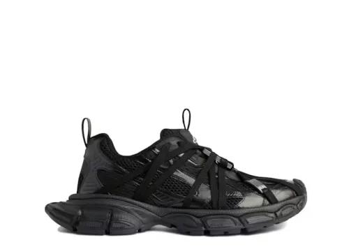 Balenciaga 3XL Extreme Lace sneakers in black mesh