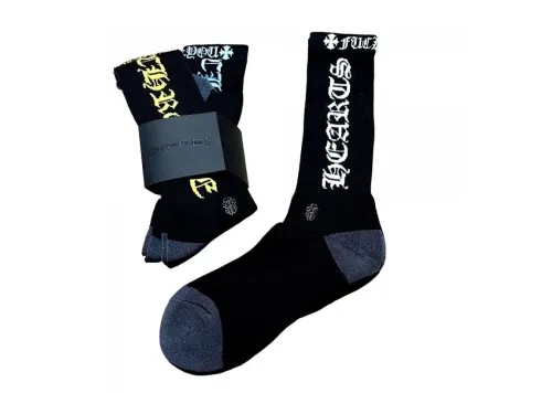 Chrome Hearts Letter Socks