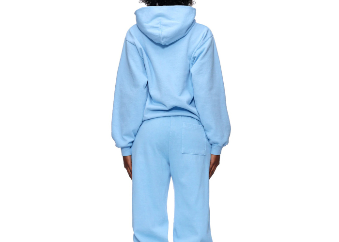 Sp5der Web Hoodie Sky Blue
