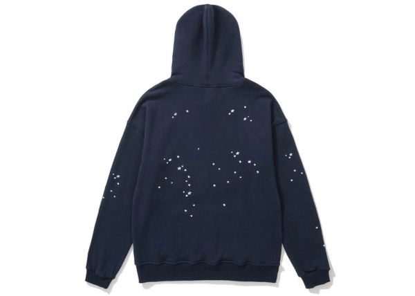 Sp5der Atlanta Hoodie Navy