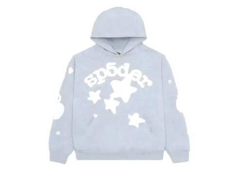 Sp5der Beluga Hoodie Heather Grey
