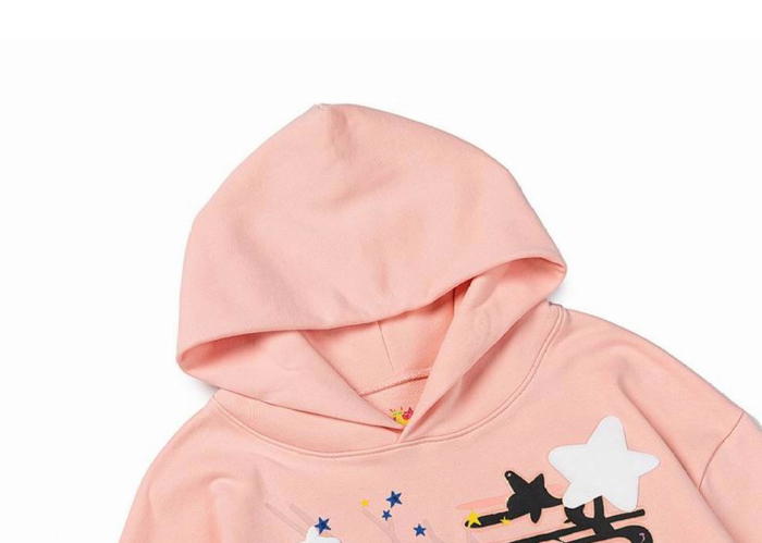 Sp5der Print Gothic Bellini Hoodie