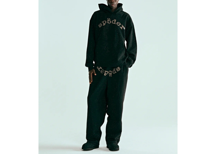 Sp5der VVS Hoodie Black