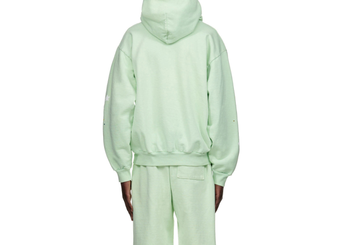 Sp5der Hoodie YoungThug Web Mint Green