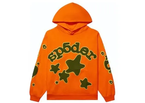 Sp5der Beluga Hoodie Orange