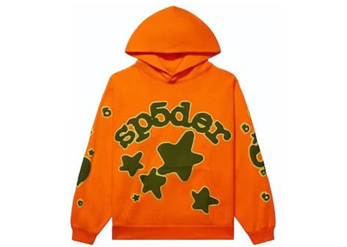 Sp5der Beluga Hoodie Orange