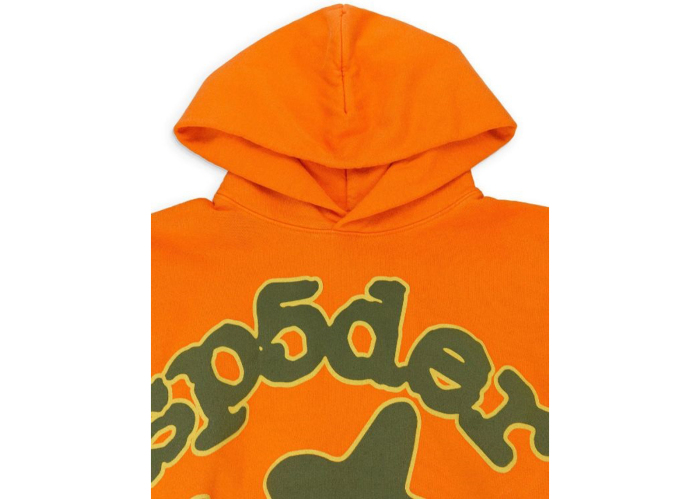 Sp5der Beluga Hoodie Orange