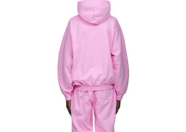 Sp5der Atlanta Hoodie Pink
