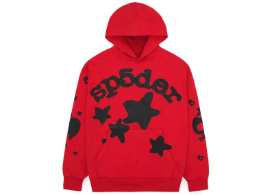 Sp5der Beluga Hoodie Red