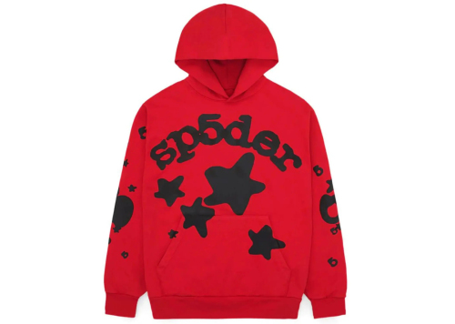 Sp5der Beluga Hoodie Red