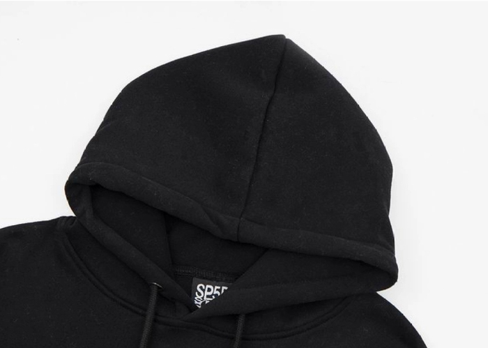 Sp5der Classic Hip Hop Logo Print Hoodie