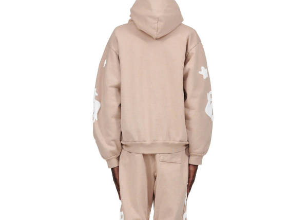 Sp5der Beluga Hoodie Light Brown