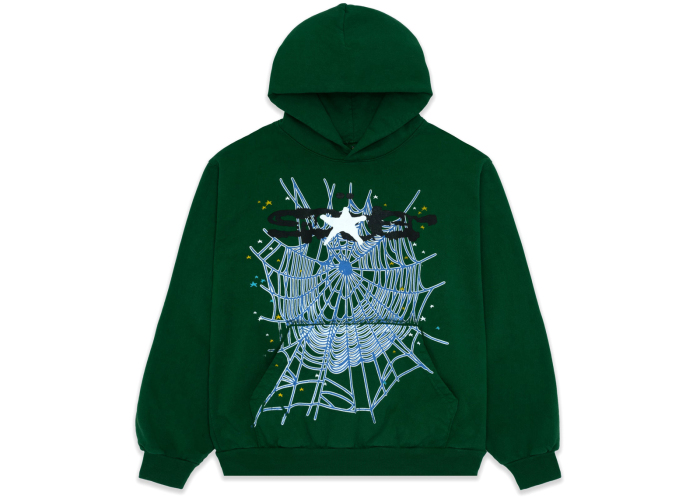 Sp5der Web Hoodie Hunter Green