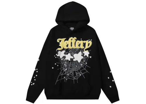 Sp5der Atlanta Hoodie Black