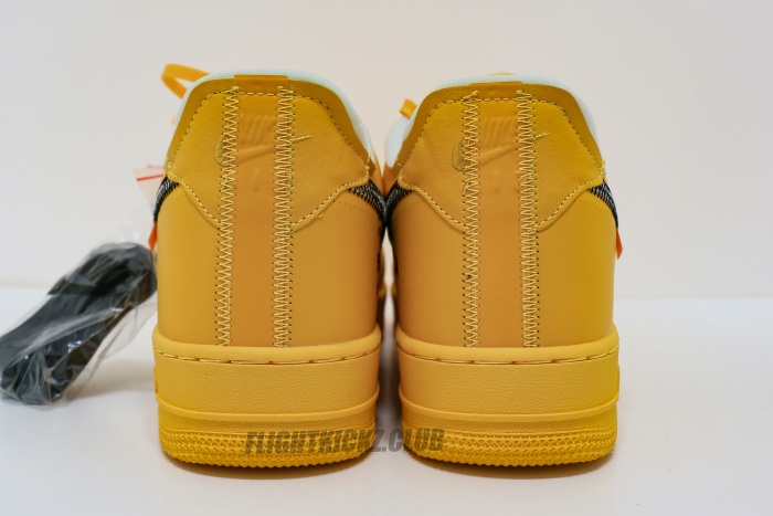 Off White x Air Force 1 “University Gold” 2021