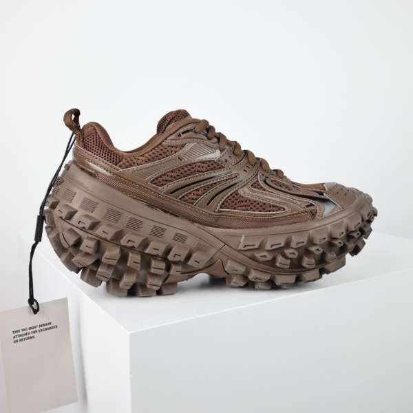 Balenciaga Brown Bouncer Sneakers