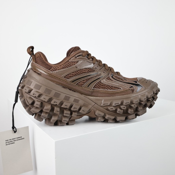 Balenciaga Brown Bouncer Sneakers
