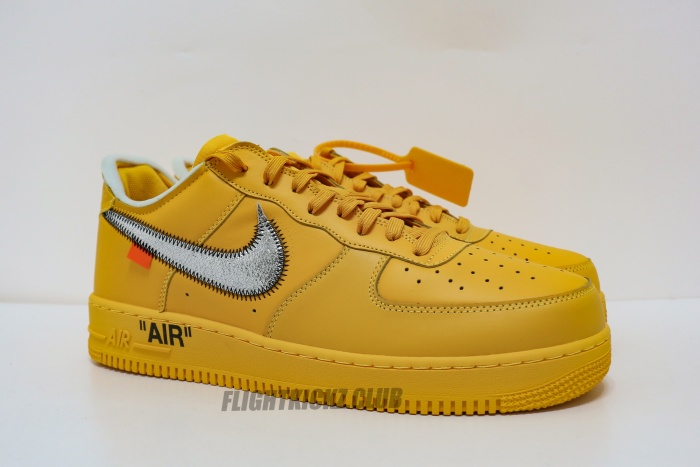 Off White x Air Force 1 “University Gold” 2021