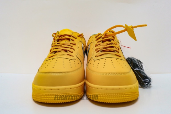 Off White x Air Force 1 “University Gold” 2021