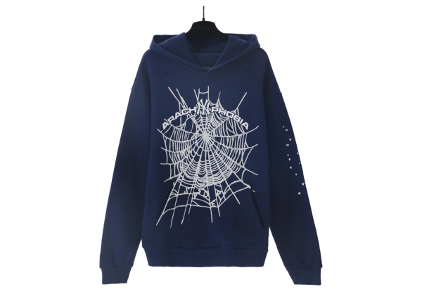 Sp5der Arach NY Phobia Hoodie Navy