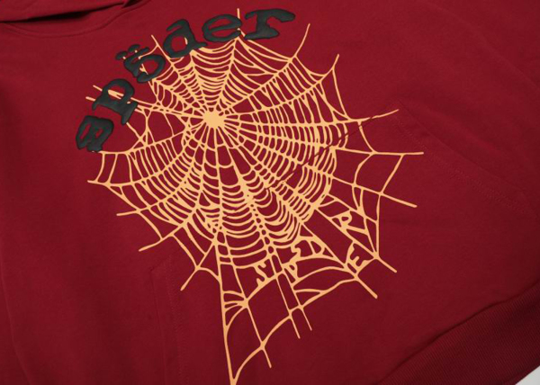Sp5der OG Web V2 Hoodie Red