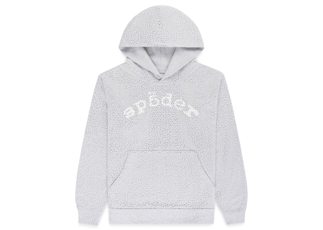 Sp5der VVS Hoodie Heather Grey