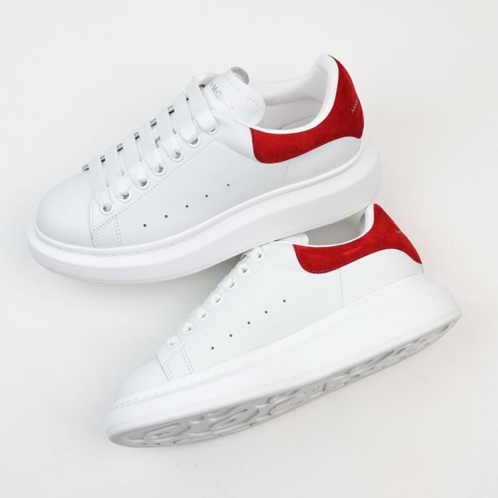 Alexande* McQuee* Oversized Sneaker 'White Lust Red'