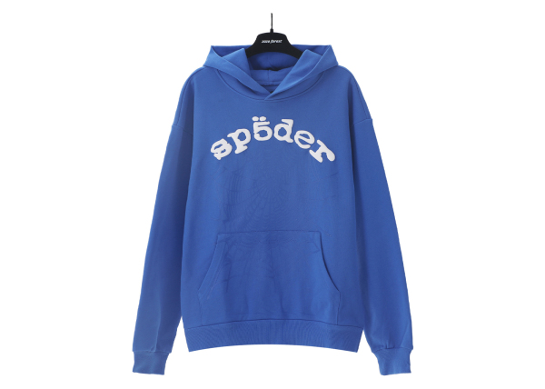 Sp5der Legacy Hoodie Blue
