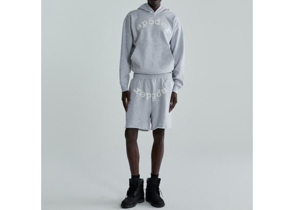 Sp5der VVS Hoodie Heather Grey