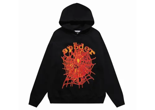 Sp5der OG Web V2 Hoodie Black