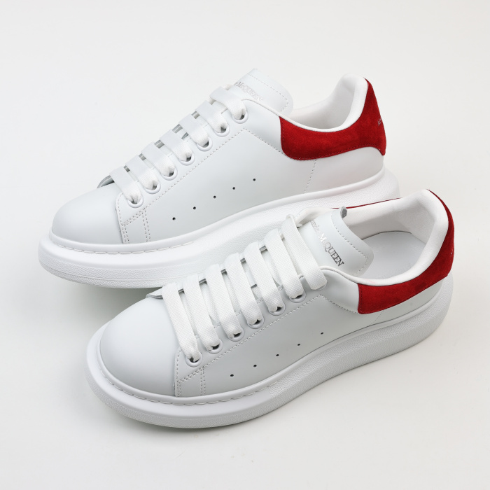 Alexande* McQuee* Oversized Sneaker 'White Lust Red'