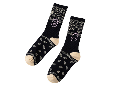 Travis Scott Catus Jack Paisley Sock