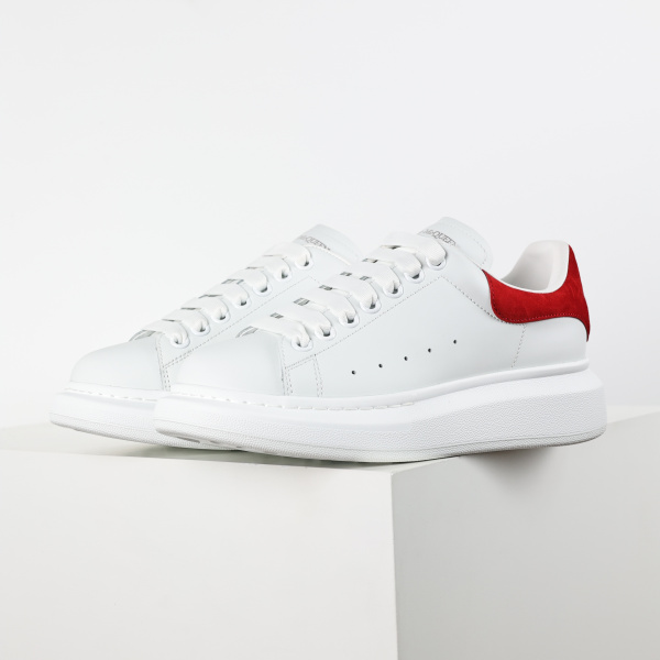 Alexande* McQuee* Oversized Sneaker 'White Lust Red'