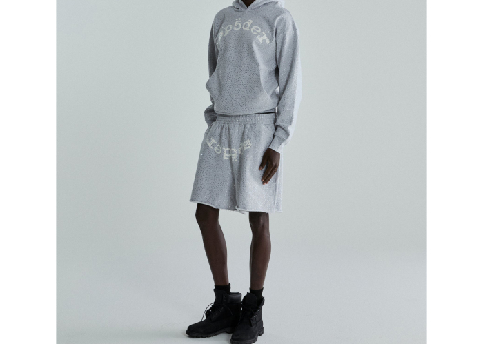 Sp5der VVS Hoodie Heather Grey