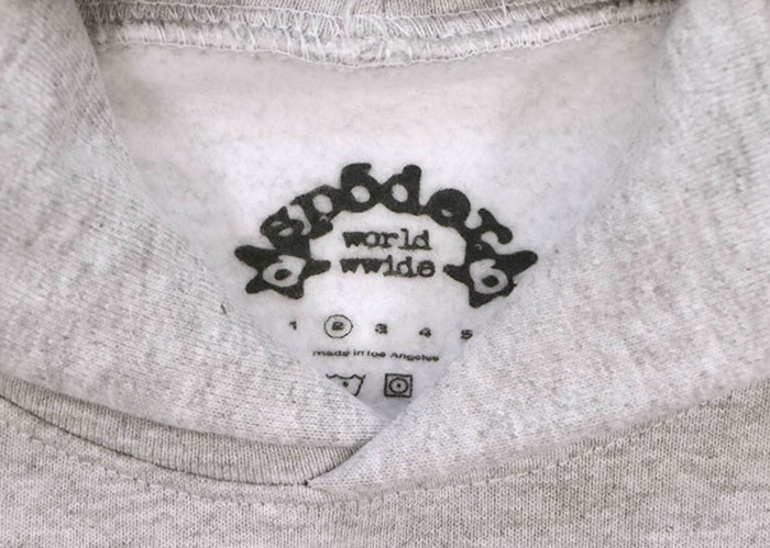 Sp5der Arach NY Phobia Hoodie Gray