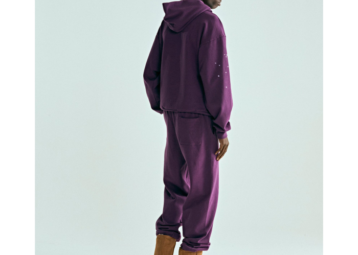 Sp5der Star OG Web V2 Hoodie Purple