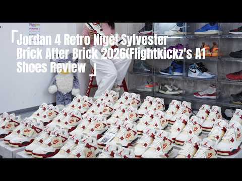Copy Jordan 4 Retro Nigel Sylvester Brick After Brick 2026（A1）