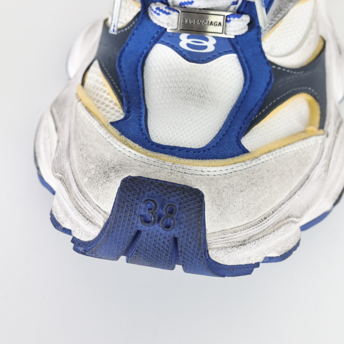Balenciag* Cargo Sneaker Grey Blue