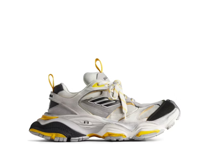 Balenciaga Cargo Sneaker Grey Black Yellow