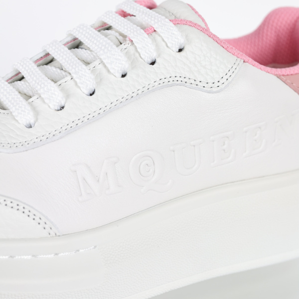 Alexande* McQuee* Oversized Retro White Pink