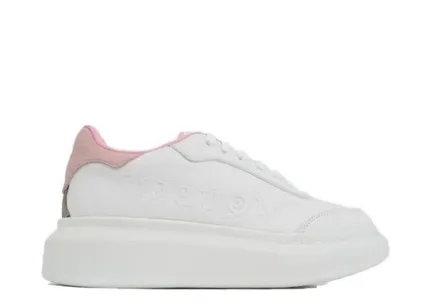 Alexande* McQuee* Oversized Retro White Pink