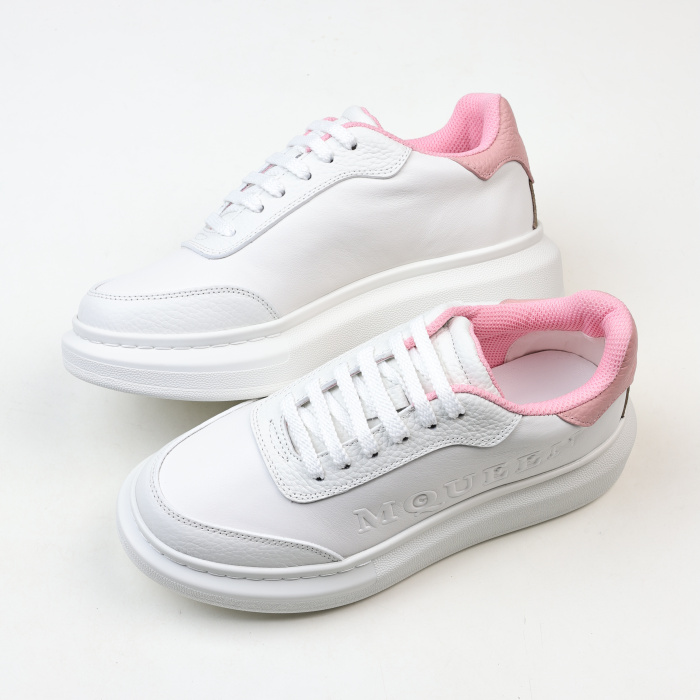 Alexande* McQuee* Oversized Retro White Pink