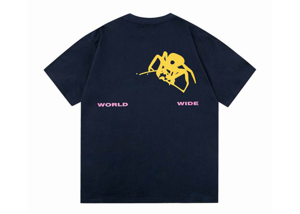 Sp5der T-Shirt Thug Angel Black & Brown & Navy