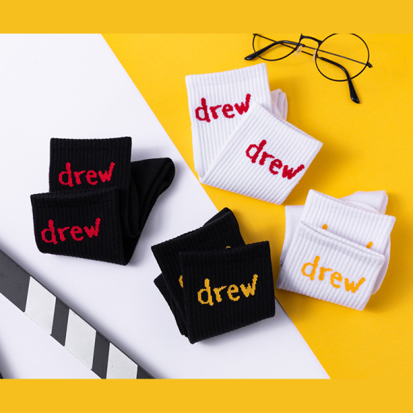 Drew Letters Sock