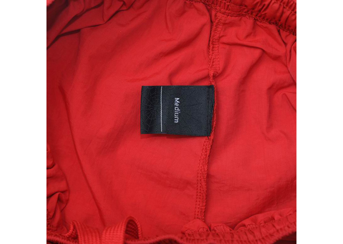 Sp5der OG Web Double Layer Short Red Black
