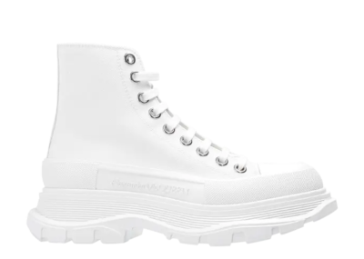 Alexande* McQuee* Wmns Tread Slick Boots 'White'